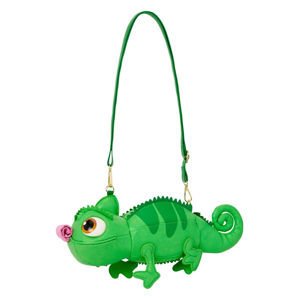 *IN HAND* GRAIL Loungefly Disney Tangled, PASCAL Figural Crossbody Bag NWT!